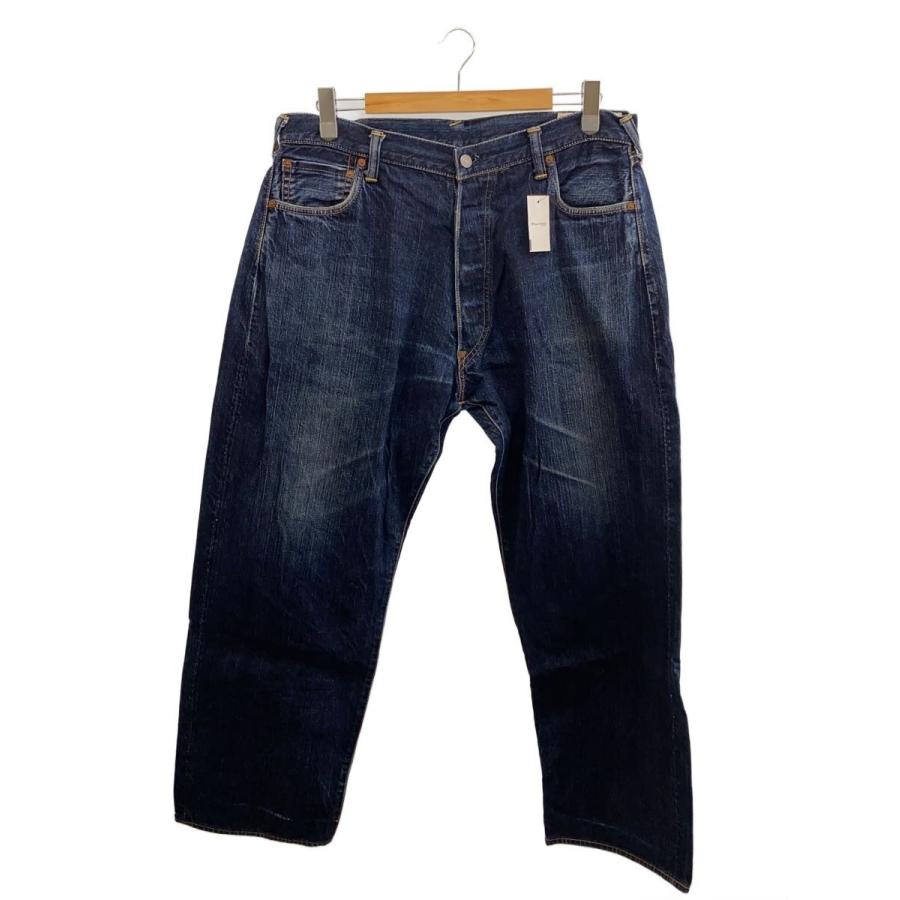 EVISU◇×Hello Kitty/デニムパンツ/40/濃紺/赤耳/縦落ち/LOT2001/裾