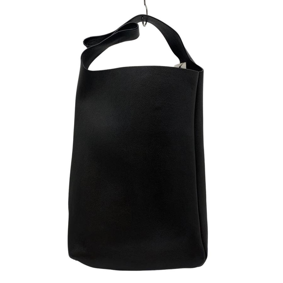 Aeta◇SHOULDER：L/ショルダーバッグ/レザー/BLK/無地// : セカンド