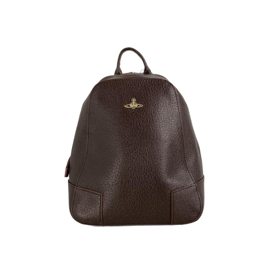 Vivienne Westwood◇EXECUTIVE/ミニリュック/レザー/ブラウン 
