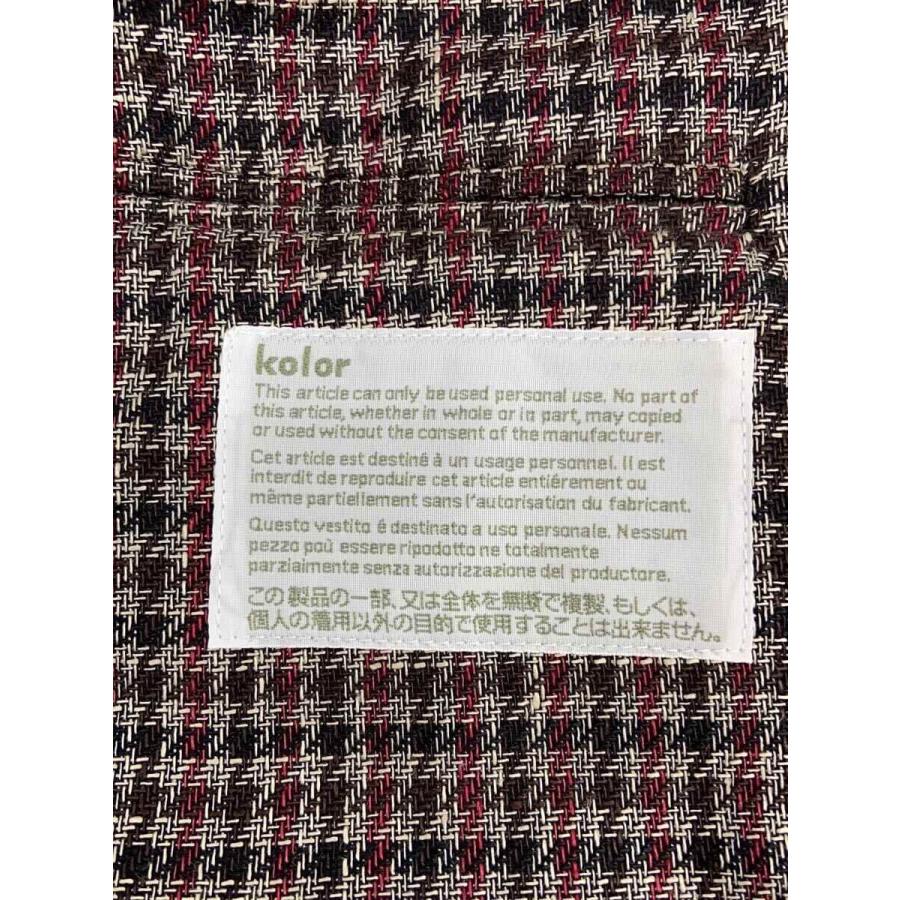 kolor◇セットアップ/2/リネン/BRW/総柄/19SCM-J06111