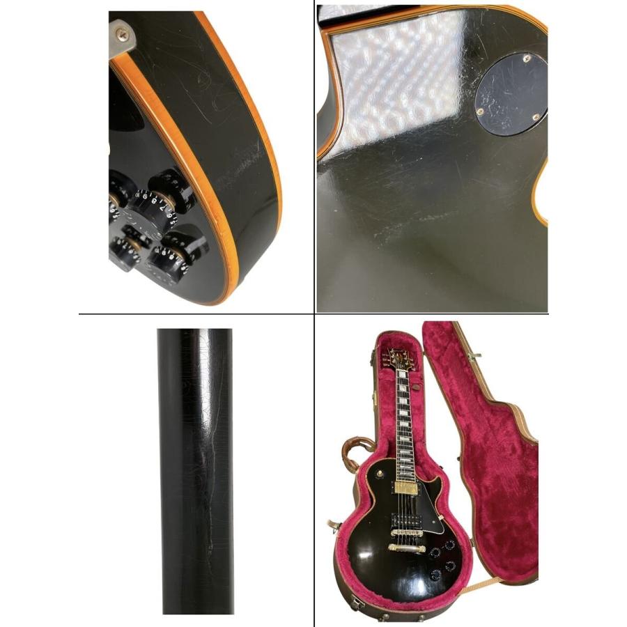 Gibson◇Les Paul Custom/2001/490R+498T/塗装ダメージ多/Ebony 