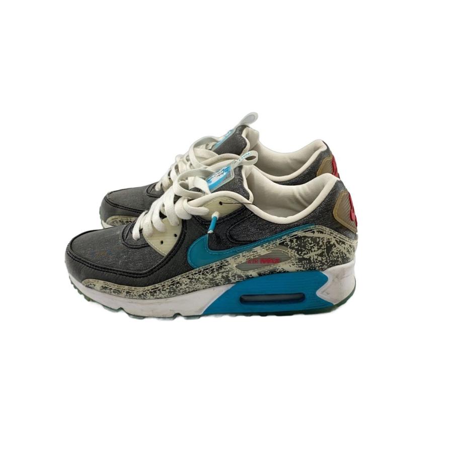 NIKE◇AIR MAX 90 SE_エアマックス SE/24.5cm/BLU : セカンド