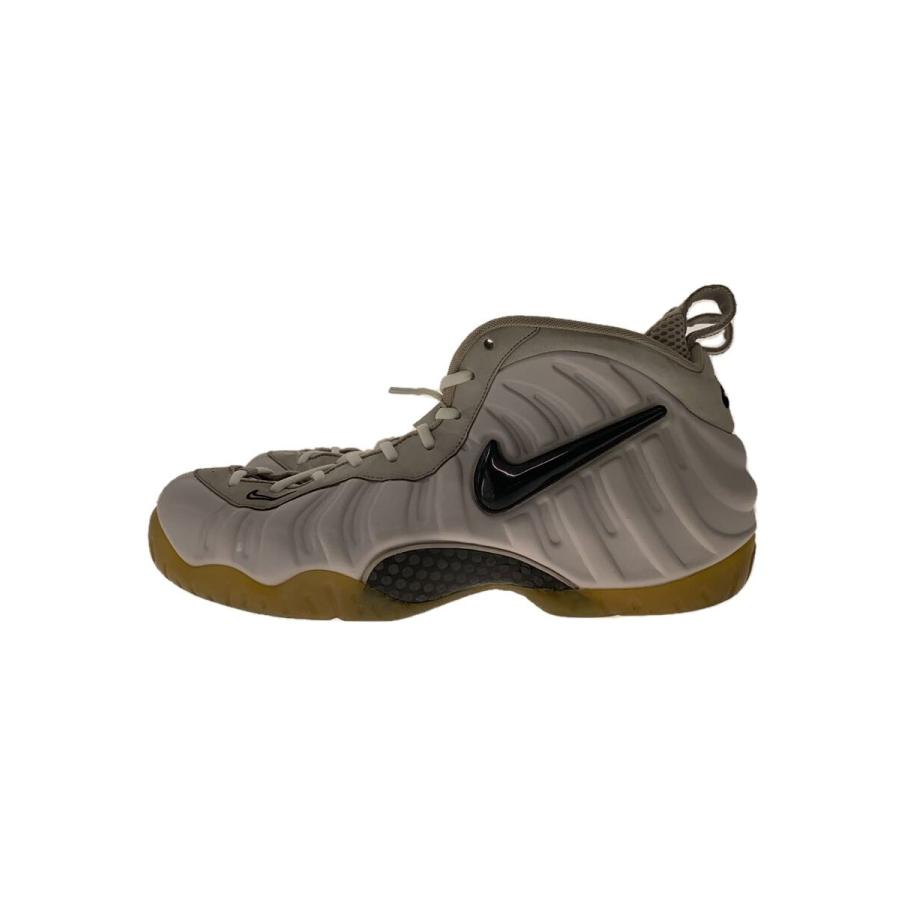 NIKE◇AIR FOAMPOSITE PRO AS QS/エアホームポジット/グレー/AO0817 
