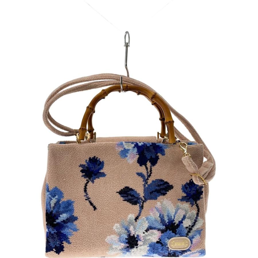 タイムセール‼️新品未使用❗️FEILER 和柄 ハンドバッグ FEILER◇ショルダーバッグ/--/PNK/PAE-221040/ペオーニエ : セカンド