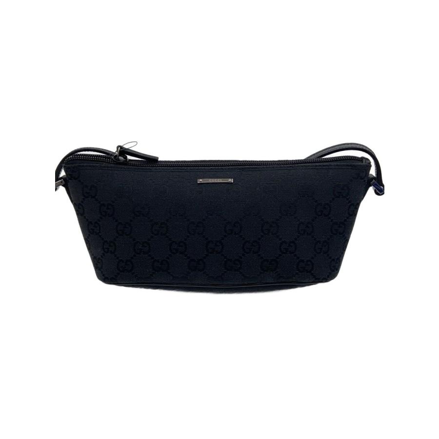 Gucci GGキャンバスクラッチバッグ/ポーチ GUCCI◇ポーチ_GGキャンバス/キャンバス/BLK/総柄 : セカンド