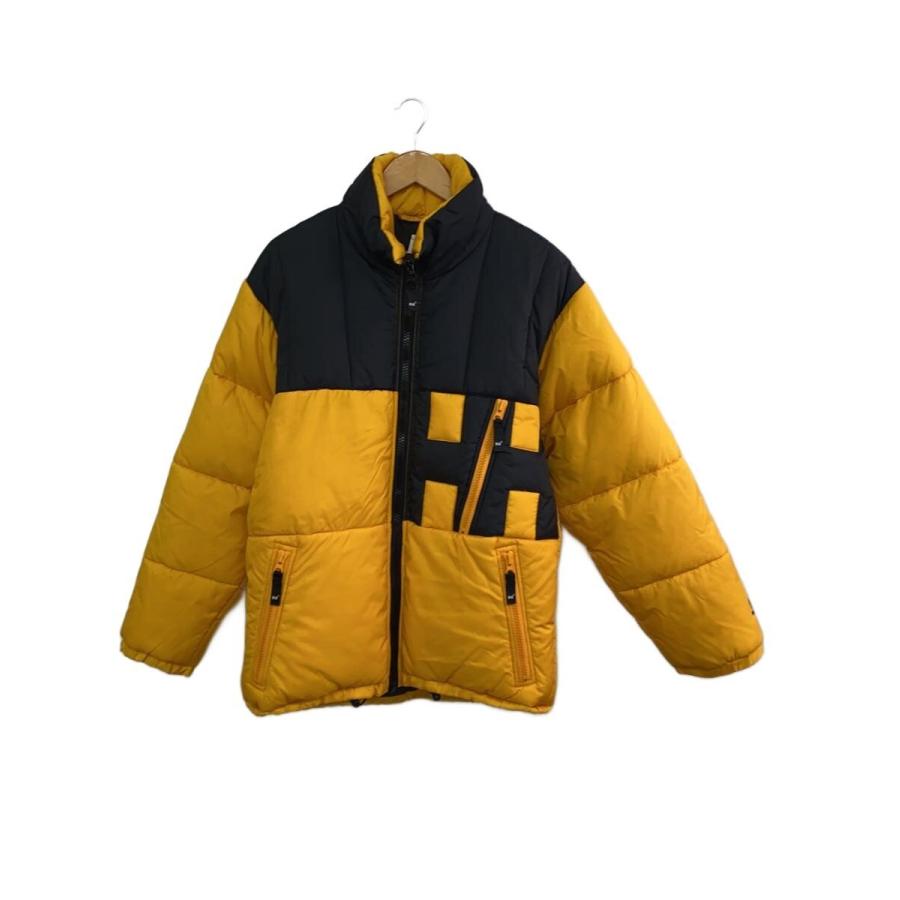 HELLY HANSEN◇ダウンジャケット/S/ナイロン/YLW/無地/73983/ダウン80