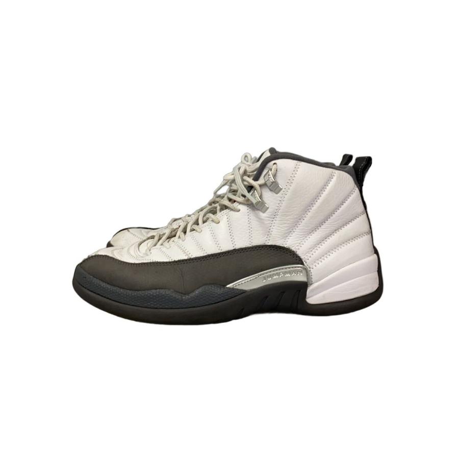 NIKE◇AIR JORDAN 12 RETRO_エア ジョーダン レトロ/28cm/GRY 