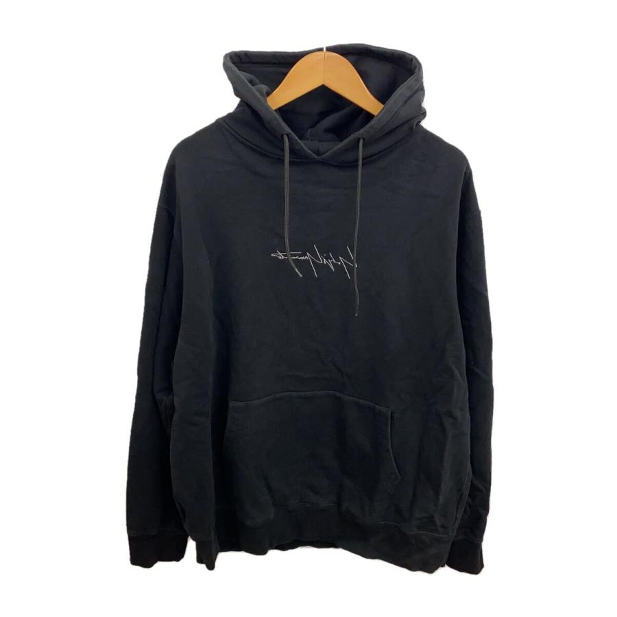 yohji yamamoto POUR HOMME◇×NEW ERA/パーカー/XXL/コットン/BLK/HK 