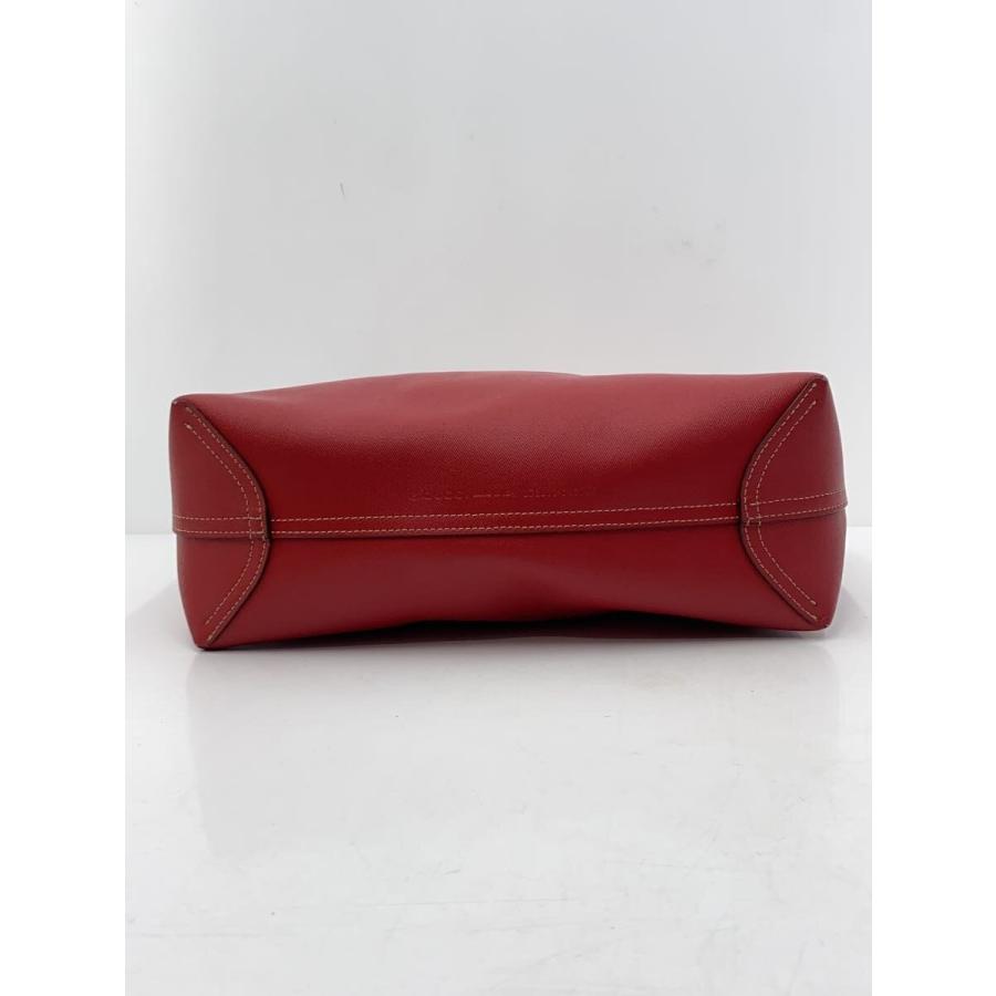 GUCCI◇トートバッグ_GGスプリーム/レザー/RED/無地 : セカンド