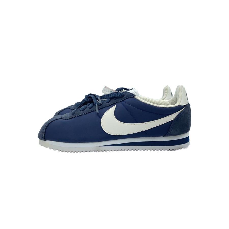 NIKE◇CLASSIC CORTEZ NYLON/クラシックコルテッツナイロン/ネイビー