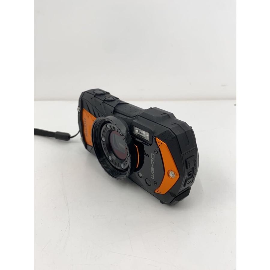 リコー WG-70 オレンジ コンデジ RICOH◇デジタルカメラ RICOH WG-70 [オレンジ]// : セカンド
