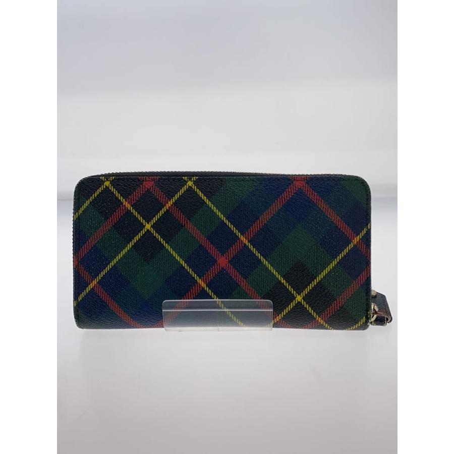Vivienne Westwood◇長財布/レザー/マルチカラー/チェック Vivienne Westwood◇長財布/レザー/マルチカラー/チェック
