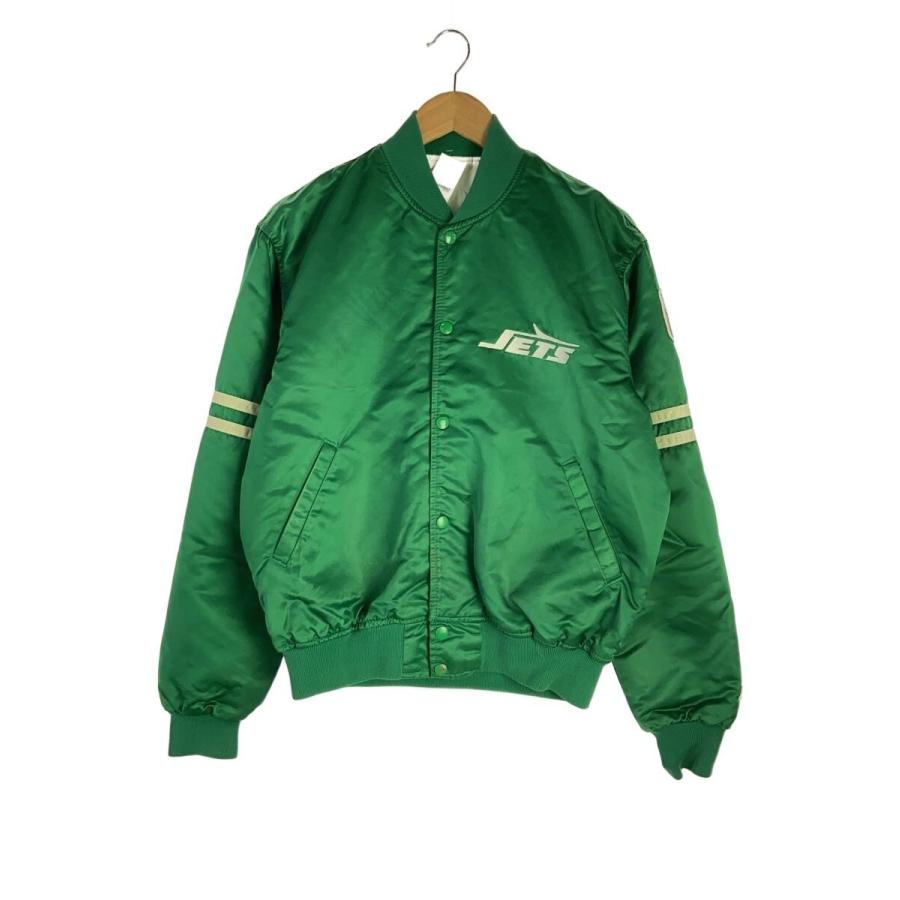 STARTER◇スタジャン/L/ナイロン/GRN/無地 : セカンドストリートYahoo