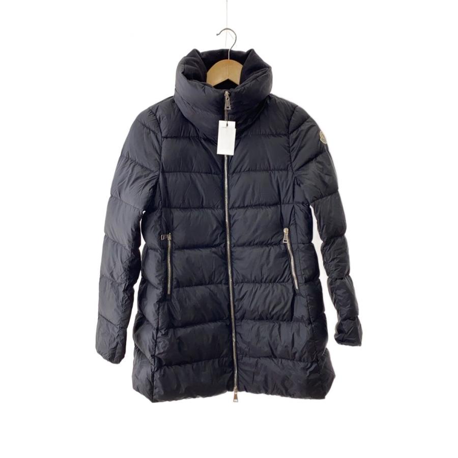 MONCLER◇綿抜け有/スレ有/TORCYN/ロングダウンジャケット/0/ナイロン