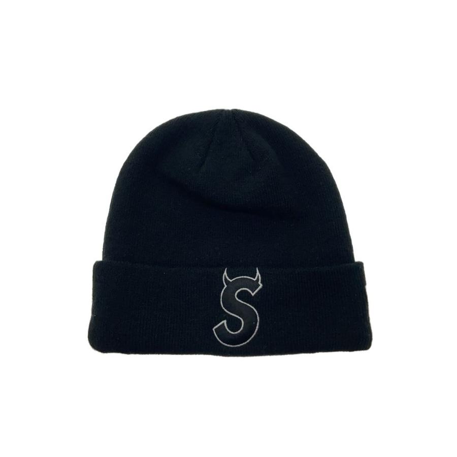 Supreme◇22AW/New Era S Logo Beanie/ニットキャップ/FREE/アクリル