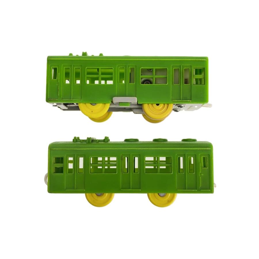 【プラレール】電動プラ電車 電車 前スイッチ 旧動力 緑色 日本製 プラレール】電動プラ電車 電車 前スイッチ 旧動力 緑色 日本製