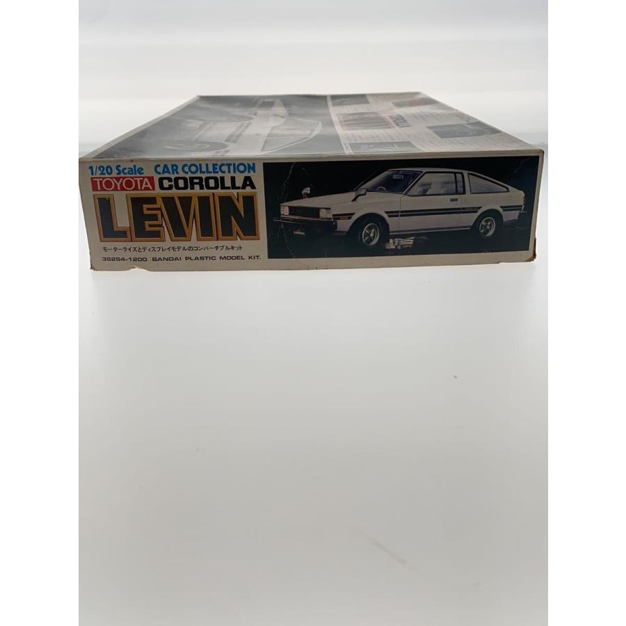 バンザイ バンダイ カーコレ 1/20 トヨタ カローラ レビン BANDAI◇プラモデル/1:20/トヨタ カローラ レビン (TE71型)/TOYOTA