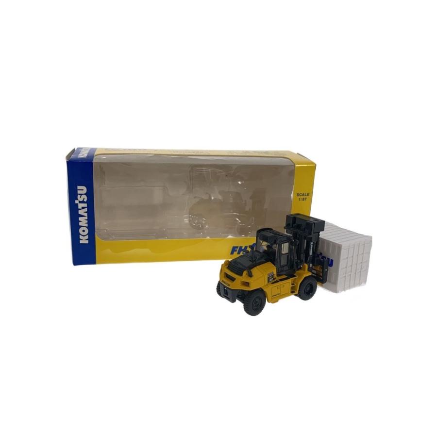 KOMATSU◇ミニカー/1:87/コマツ FH160-1/フォークリフト : セカンド
