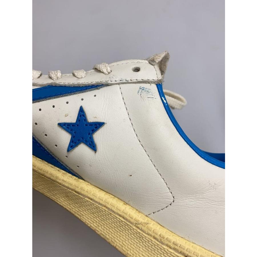 CONVERSE◇PRO LEATHER/ローカットスニーカー/26.5cm/WHT/レザー/キズ