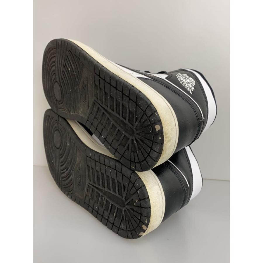 NIKE◇エア ジョーダン 1 MID/26cm/BLK : セカンドストリート
