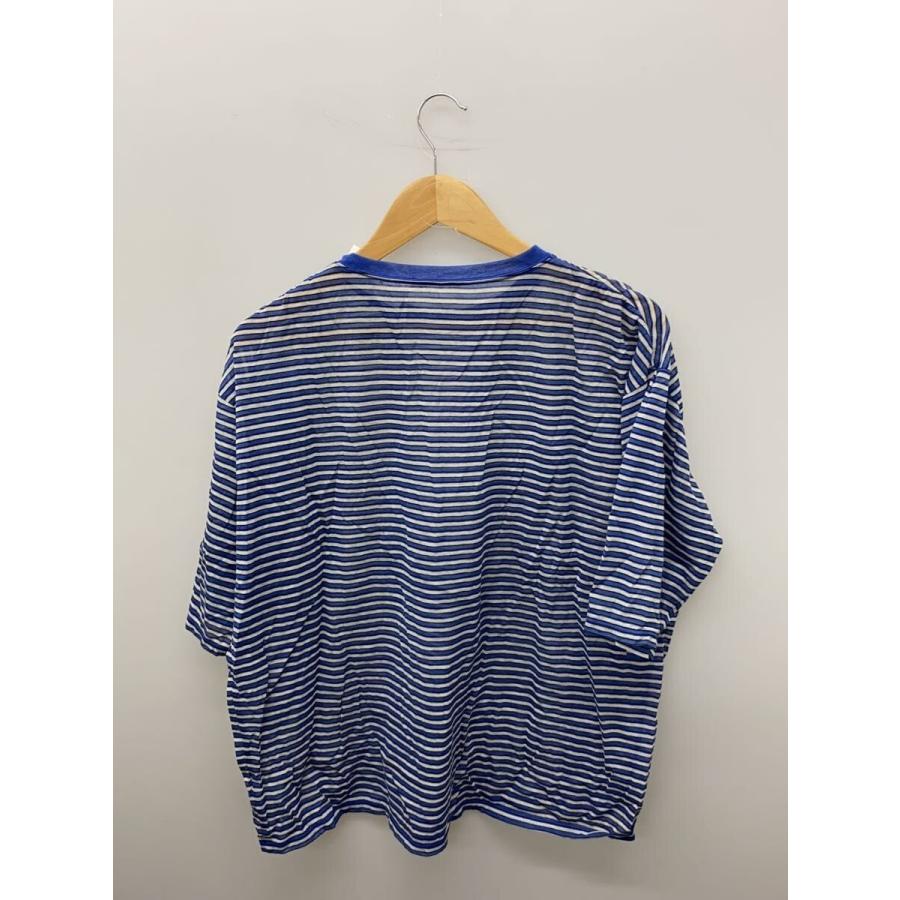 BEAUTY&YOUTH UNITED ARROWS - 6(ROKU)＞MULTI BORDER T-SHIRT/Tシャツ　ネイビー 6(ROKU) BEAUTY & YOUTH UNITED ARROWS◇Tシャツ/--/コットン/BLU