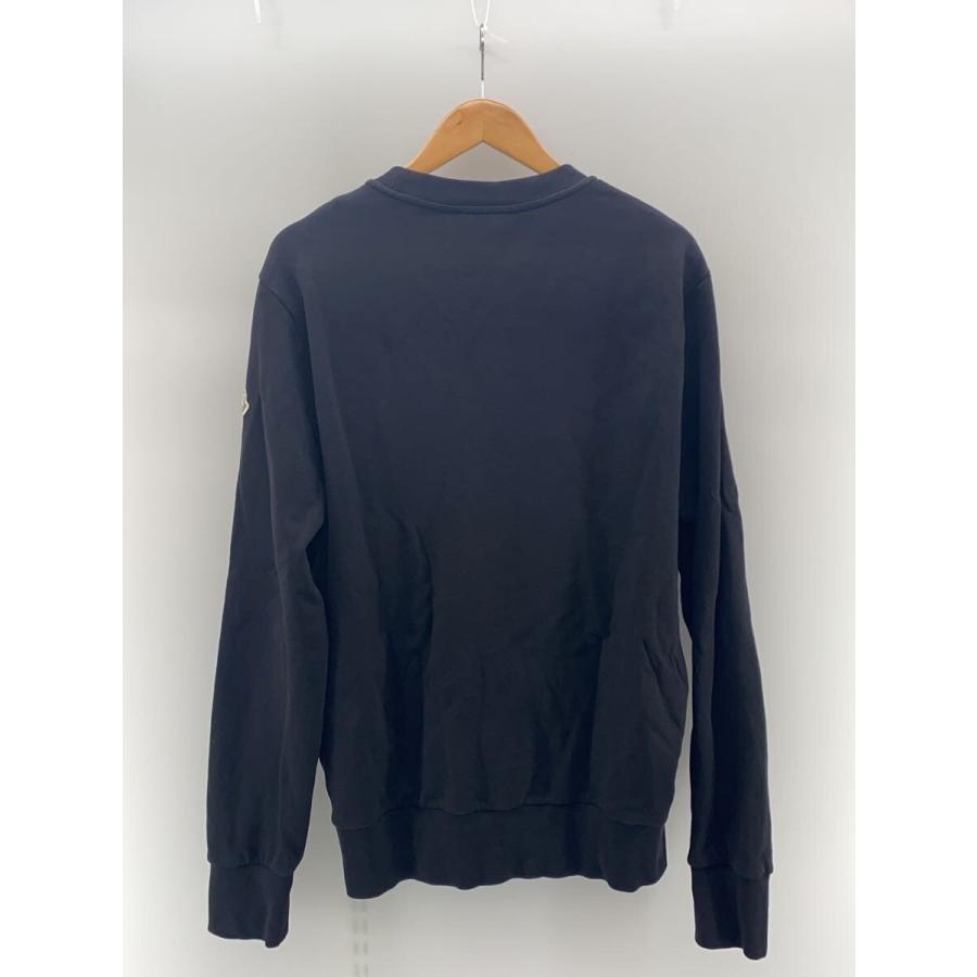 MONCLER FELPA GIROCOLLO スウェット グレー MONCLER◇FELPA GIROCOLLO/スウェット/L/コットン/BLK/C-SCOM-23-3379
