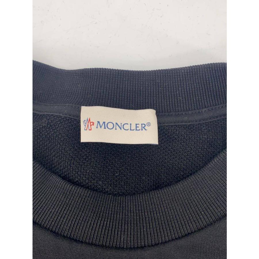 MONCLER FELPA GIROCOLLO スウェット グレー MONCLER◇FELPA GIROCOLLO/スウェット/L/コットン/BLK/C-SCOM-23-3379