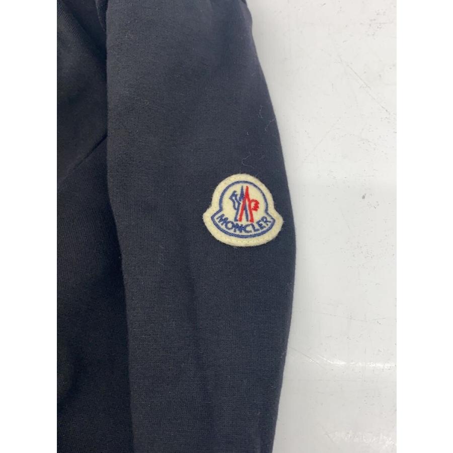 MONCLER◇FELPA GIROCOLLO/スウェット/L/コットン/BLK/C-SCOM-23-3379