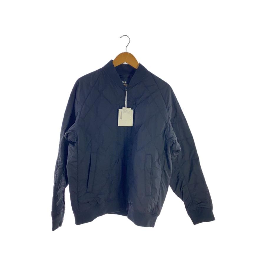 UNIQLO × WHITE MOUNTAINEERING / ダウンジャケット/L/ナイロン/BLK/311-470150// UNIQLO×White Mountaineering◇ダウンジャケット/XL/ナイロン/BLK/無地