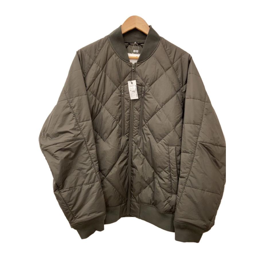 UNIQLO×White Mountaineering◇ダウンジャケット/XL/ナイロン/KHK