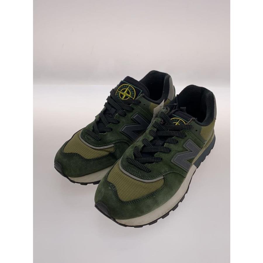 NEW BALANCE◇×STONE ISLAND/ローカットスニーカー/27cm/KHK 