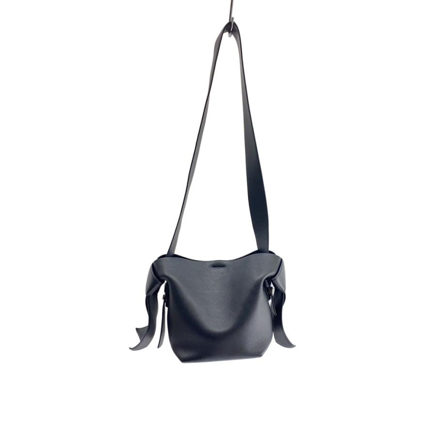 Acne Studios(Acne)◇ショルダーバッグ/レザー/BLK : セカンド