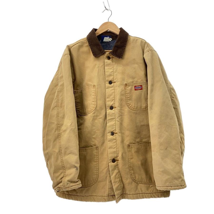 DICKIES◇カバーオール/L/コットン/BEG : セカンドストリートYahoo!店