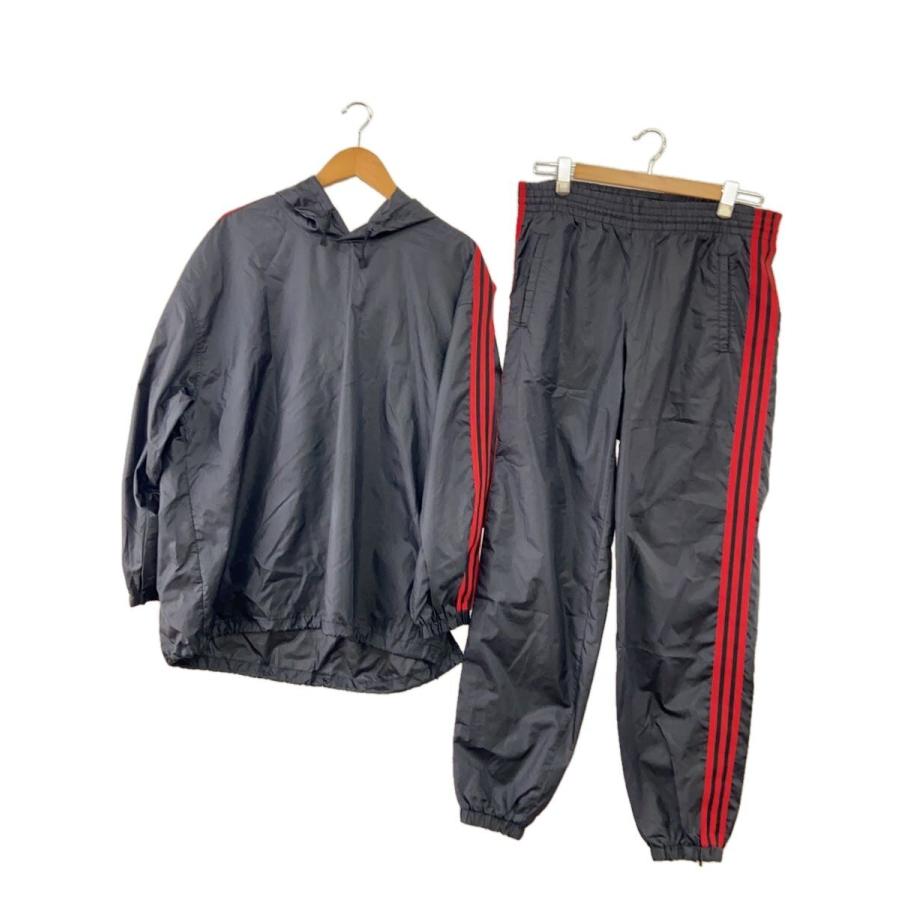 adidas◇セットアップ/M/ナイロン/BLK/ASR-8181// : セカンド