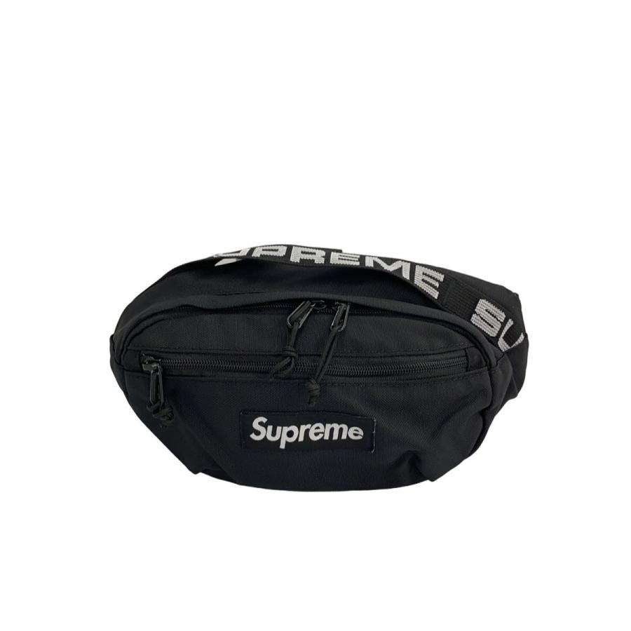 18SS Supreme west bag ブラック　ウエストバック Supreme◇18SS/Waist Bag/ウエストバッグ/--/BLK : セカンド