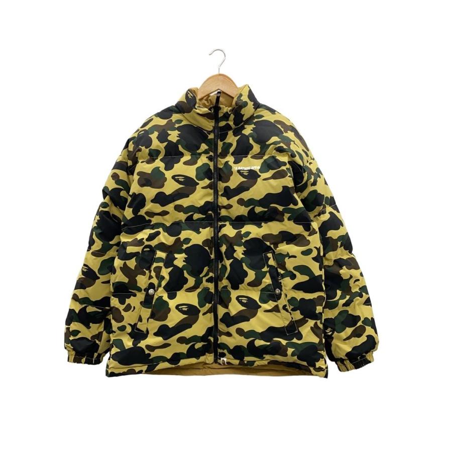 A BATHING APE◇ダウンジャケット/XL/ポリエステル/マルチカラー 
