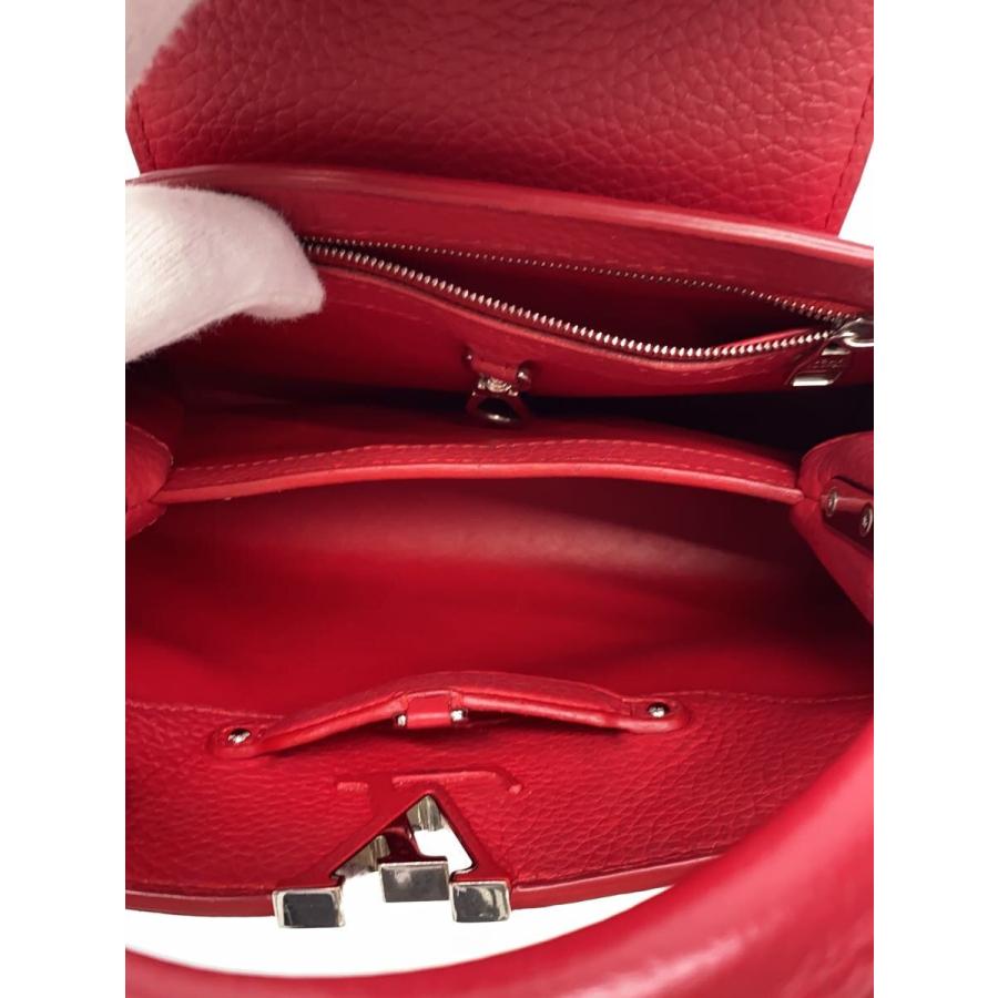 LOUIS VUITTON◇カプシーヌBB_パルナセア_RED/レザー/RED : セカンド