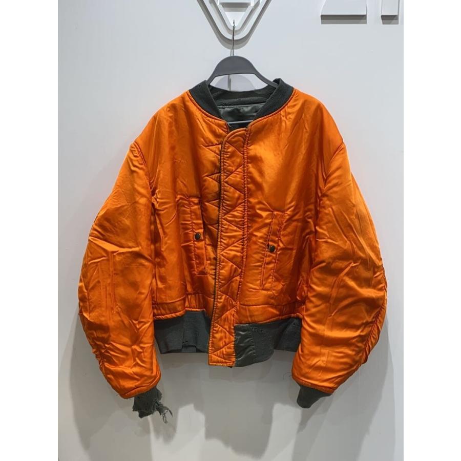 1970年L-2B 実物 MEDIUM conmar zip フライトジャケット ALPHA INDUSTRIES◇I/L-2B/MA-1/CONMAR ZIP/ジャケット/XL/ウール/KHK
