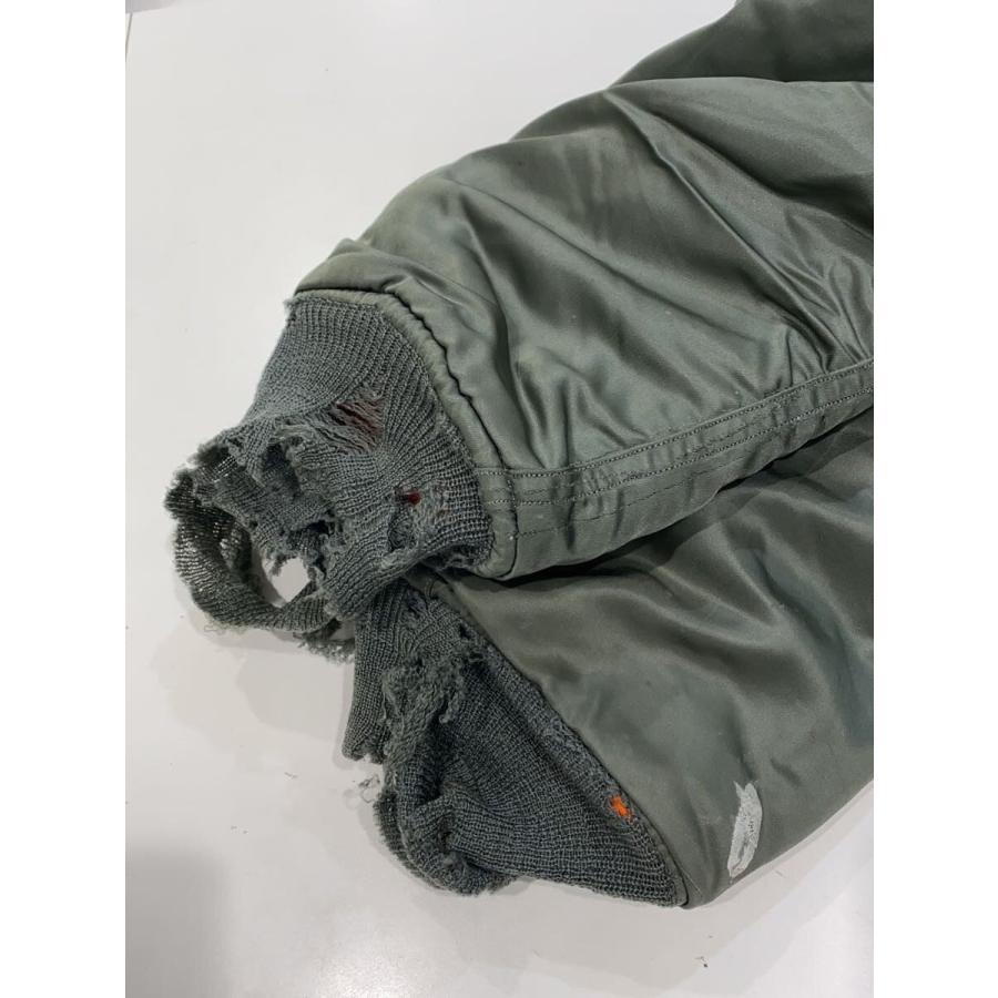ALPHA INDUSTRIES◇I/L-2B/MA-1/CONMAR ZIP/ジャケット/XL/ウール/KHK