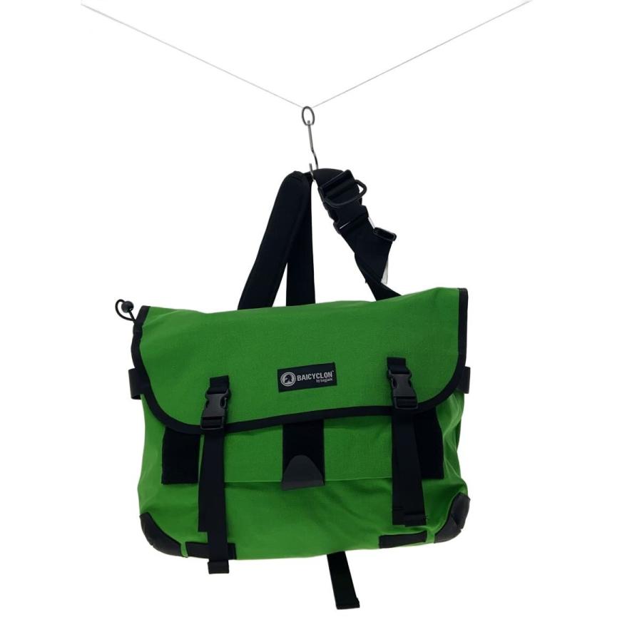 BAICYCLONbyBAGJACK◇メッセンジャーバッグ/ショルダーバッグ/GRN