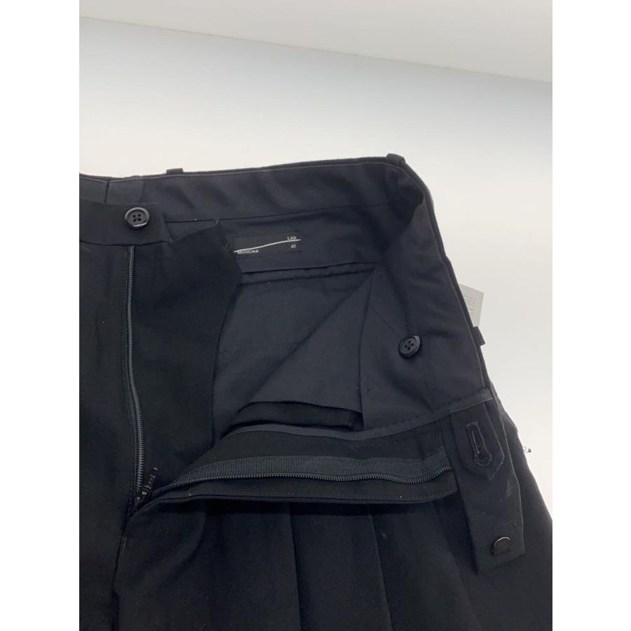【美品】 LAD MUSICIAN 25SS 3TUCK WIDE SLACKS LAD MUSICIAN◇J/25SS/3TUCK WIDE SLACKS/スラックスパンツ/42/ウール