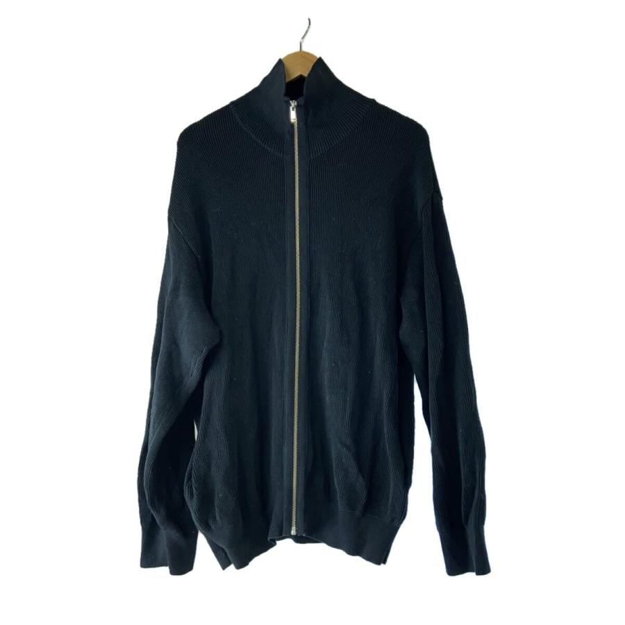YOKE◇24SS/ドライバーズニット/4/コットン/BLK/YK24SS0698S