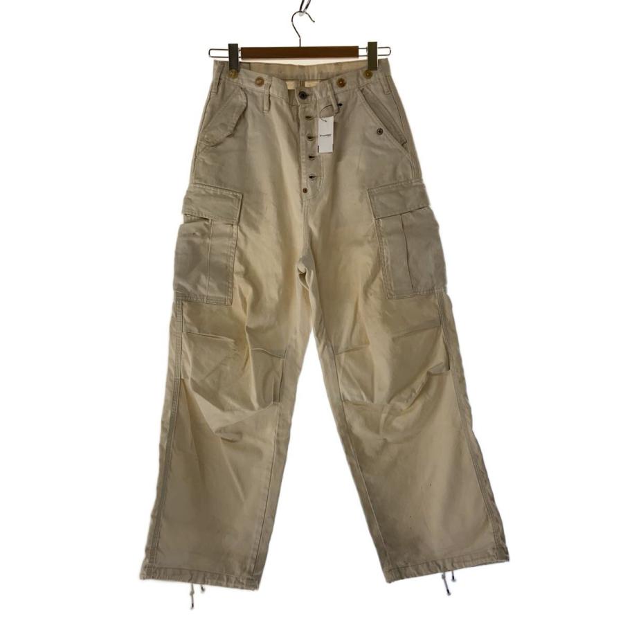 SUGARHILL◇カーゴパンツ/32/コットン/クリーム/無地/22sspt16/状態