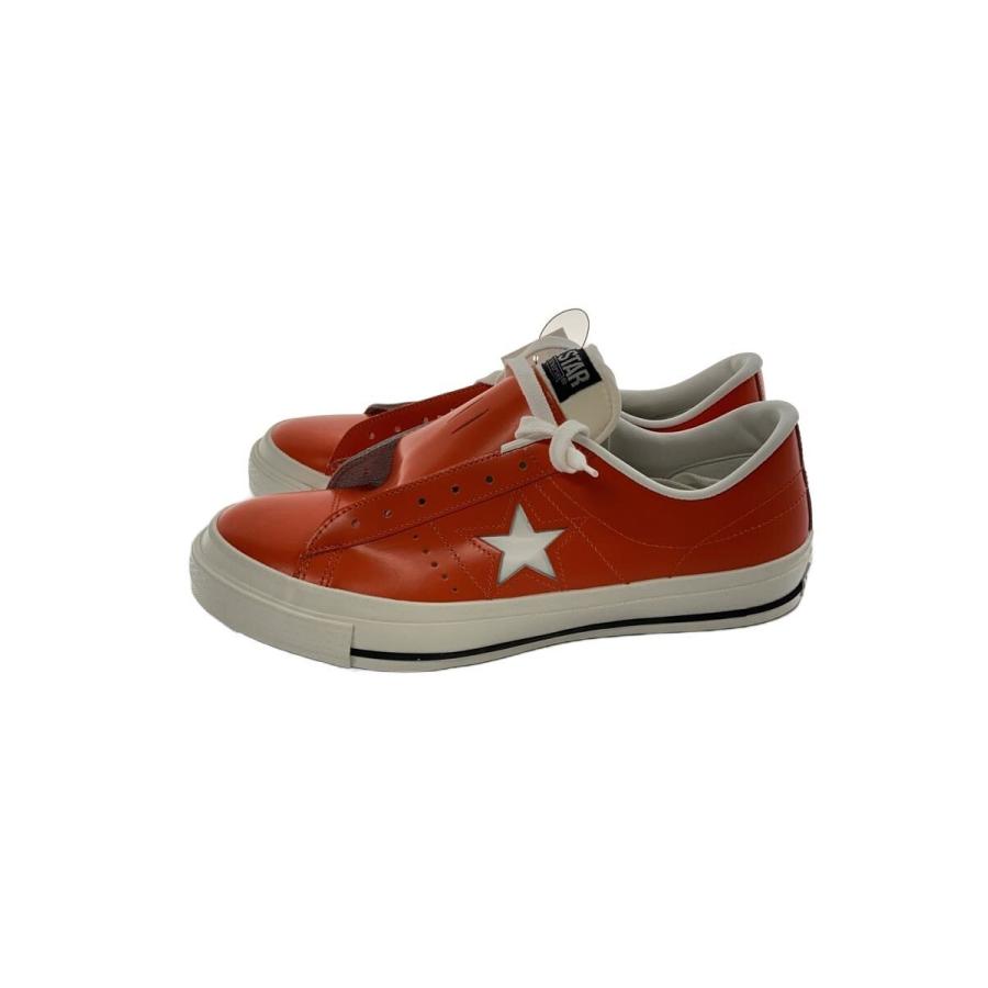 【コンバース ワンスター】 レザー 27cm オレンジ CONVERSE◇CONVERSE ONE STAR J ORANGE/27cm/オレンジ/スムースレザー