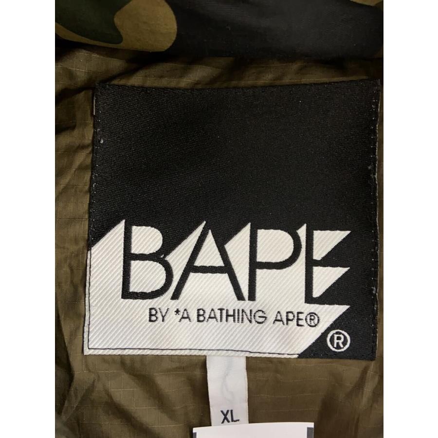 A BATHING APE◆1st camo/初期/NIGO期/ファーストカモ/モッズコート/XL/ファーダウンジャケットの画像