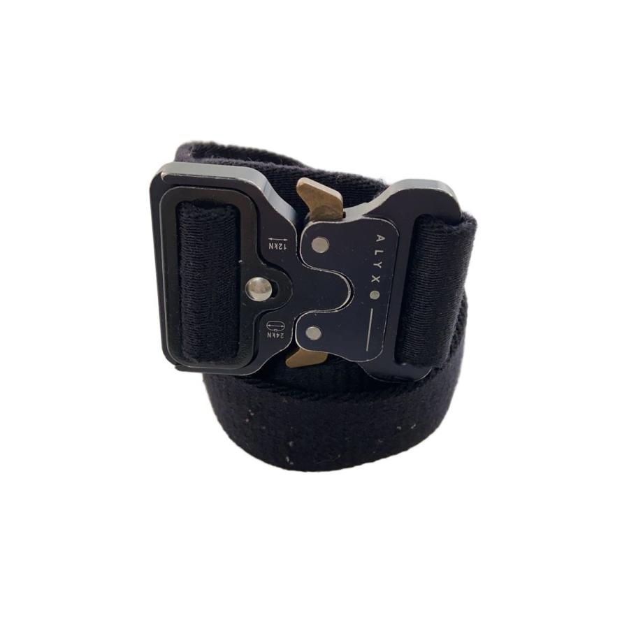 1017 ALYX 9SM ローラーコースター ベルト ブラック 1017 ALYX 9SM(ALYX)◇Classic Rollercoaster Belt/ローラーコースター