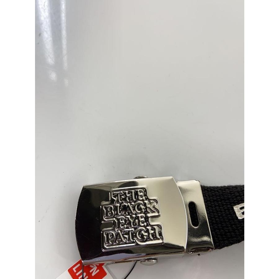 BlackEyePatch LABEL BELT 取扱注意 Blackeyepatch◇取扱注意/label logo/ガチャベルト/ブラック