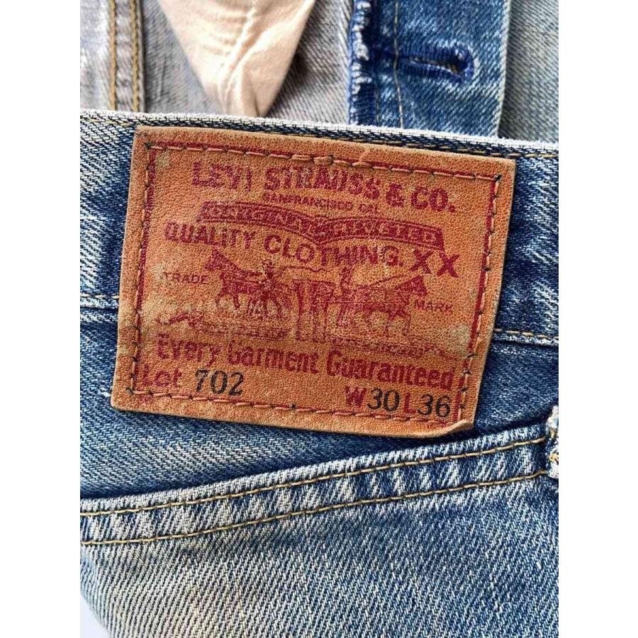 Levi's◇ボトム/30/コットン/インディゴ/無地/90s/シンチバック/702-xx