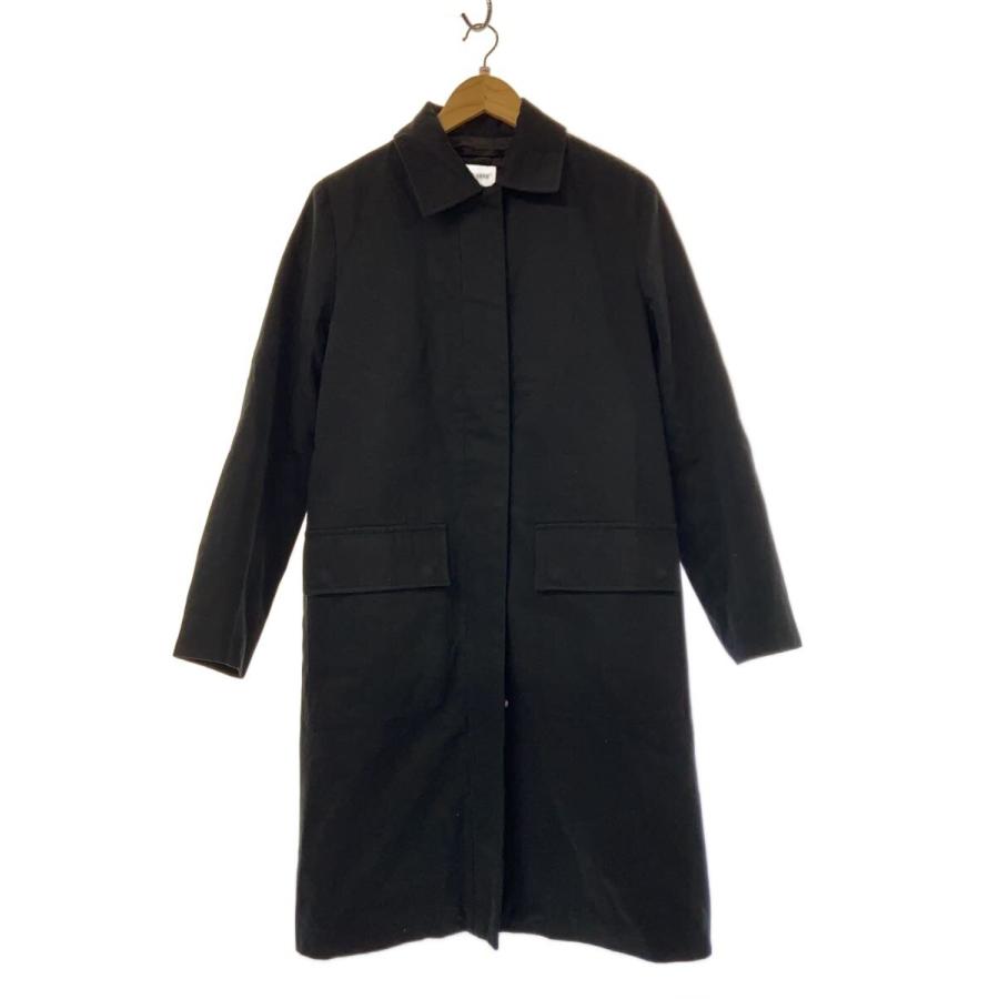 Helmut Lang◇98AW/本人期/ステンカラーコート/40/ブラック/中綿