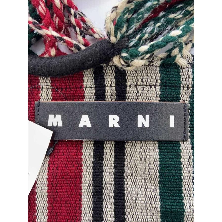 MARNI◇トートバッグ/ハンモック/マルチカラー/ストライプ